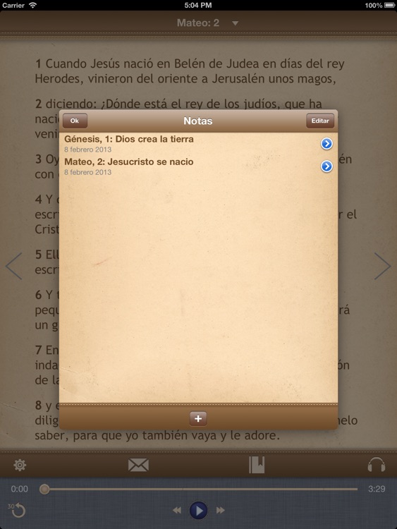 La Biblia Católica con audiobook para iPad screenshot-4