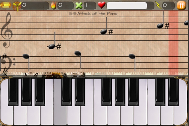 Attack of the piano lite screenshot-4