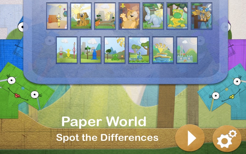 Paper World - Spot the Differences screenshot 4