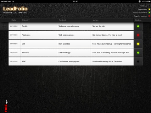 LeadFolio screenshot 2