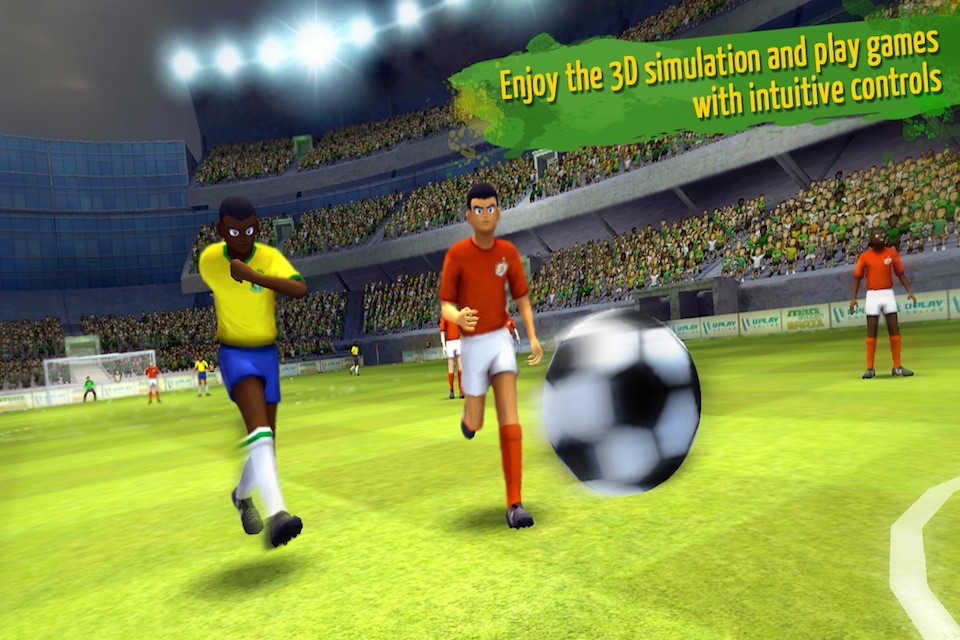 Striker Soccer Brazil: lead your team to the top of the world screenshot 3