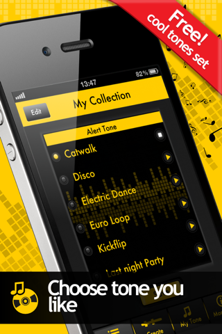 Bounce Tones Free - Personalize your own ringtone tones and alert tone screenshot 2