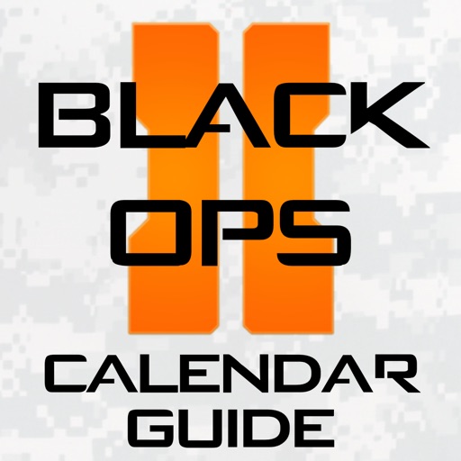 Notepad Calendar - Black Ops 2 Edition