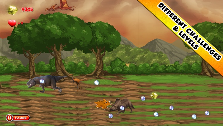 Running, walking and battling with Mini Dinosaurs - Adventure Game of cute Dinos