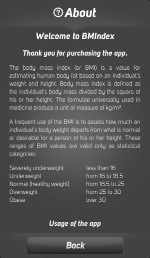 BMIndex - Calculate your BMI and share with others(圖5)-速報App