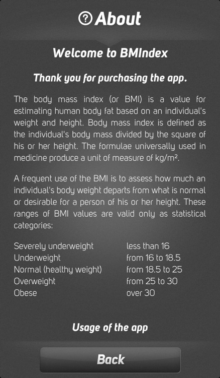 BMIndex - Calculate your BMI and share with others screenshot-4