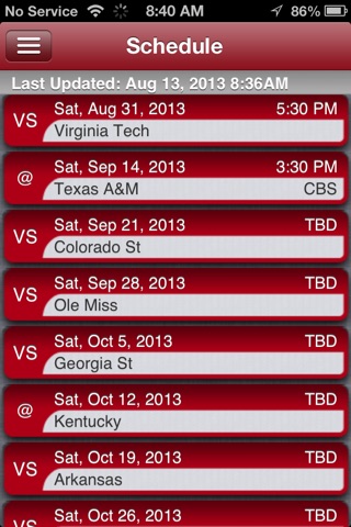 Alabama Football Live screenshot 3