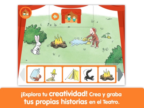Curious George Goes Camping by i Read With screenshot 4