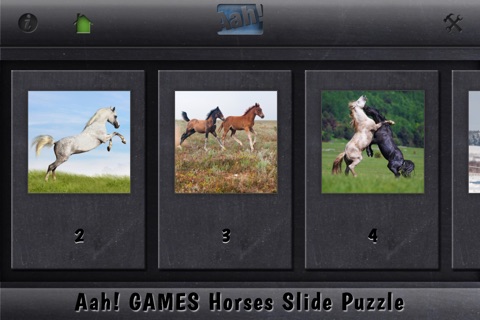 Aah! Games 4 all - Horses Slide Puzzle screenshot 2