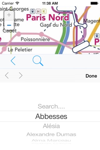 Paris Métro - transport offline map screenshot 2