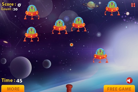 Crazy Alien Invasion - Shoot and kill flying monster invader in this action packed awesome space ship game screenshot 2