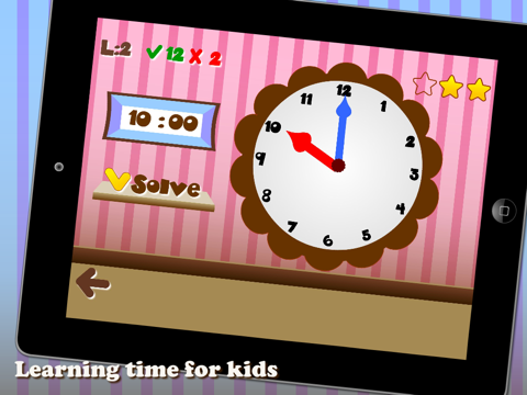 子供のための時間。 占い＆キッズのための時間を学習 - 楽しいゲームをする：対話アナログ時計との時間を指示する方法を学ぶのおすすめ画像1