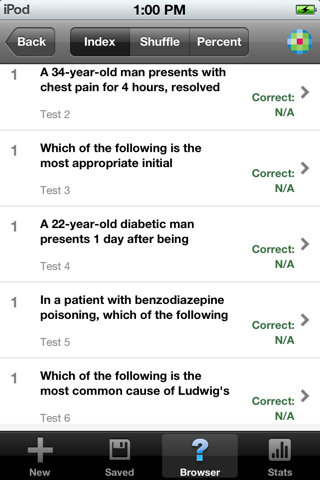 1200 Questions to Help You Pass the Emergency Medicine Boards screenshot 3