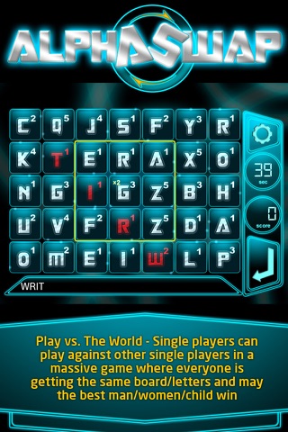 AlphaSwap - The MMO Word Game screenshot 2