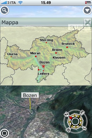GeoFlyer Südtirol 3D screenshot 3