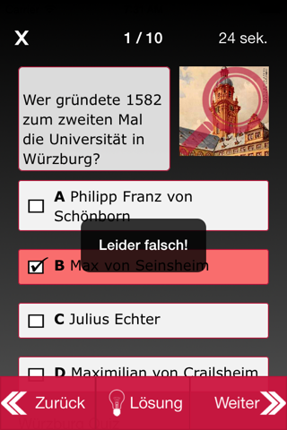 Würzburg-Quiz screenshot 4