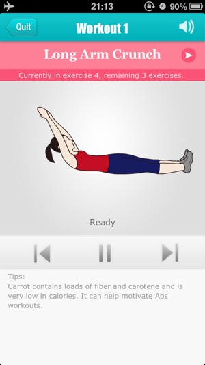 Abs Workouts - Getting A Perfect Belly in 12 Days(圖4)-速報App