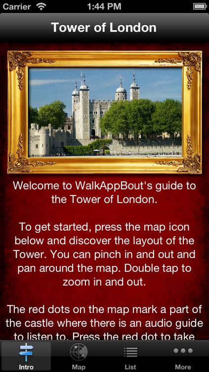 Tower of London Audio Guide & Map