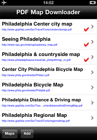 Philadelphia Maps - Download Rail Maps, City Maps and Tourist Guides. screenshot 2