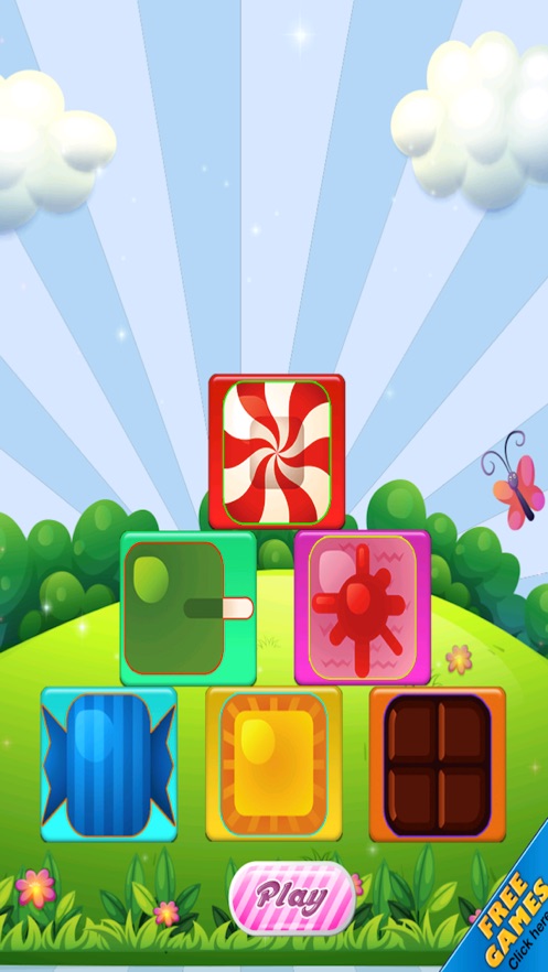 with so many sweet, colorful treats surrounding you, you are