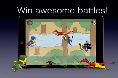 Cartoon Fury - medievel war game screenshot 2