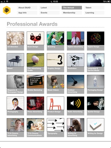 D&AD 2012 screenshot 2