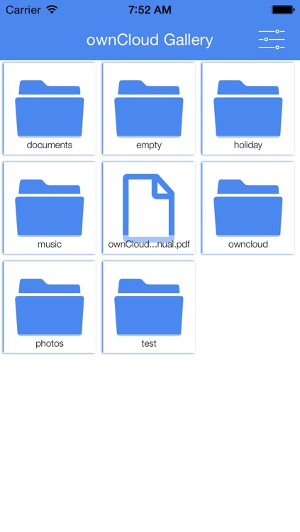 ownCloud Gallery