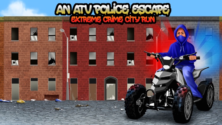 An ATV Police Escape: Extreme Crime City Run – Free HD Racing Game