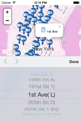 New York Subway Underground Metro Map screenshot 4
