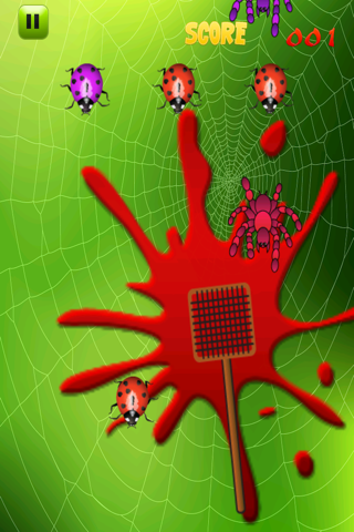 Lady Bug Rescue Blast - Splat the Angry Spider Invader Free screenshot 3