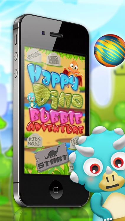 Happy Dino Bubble Adventure - Free Kids Game!