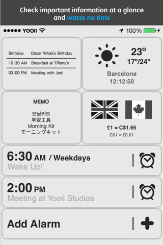 Morning Kit (Alarms & Info Widgets) screenshot 3
