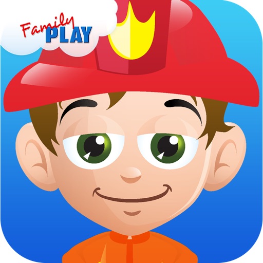 Fireman Toddler School: Fun and Educational Mini-Games for Boys and Girls Icon