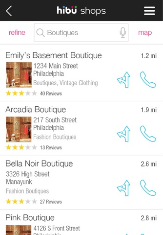 hibu Shops - shopping and coupons across the US screenshot 3