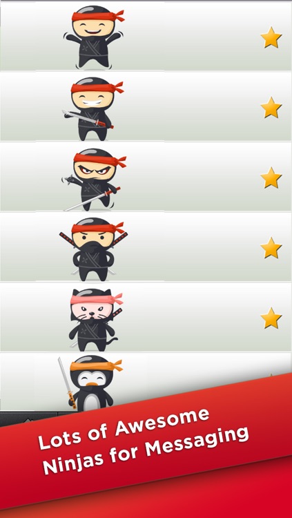 NinjaEmoji Free: Send Ninja Themed Emoticons for Text + Messages screenshot-3