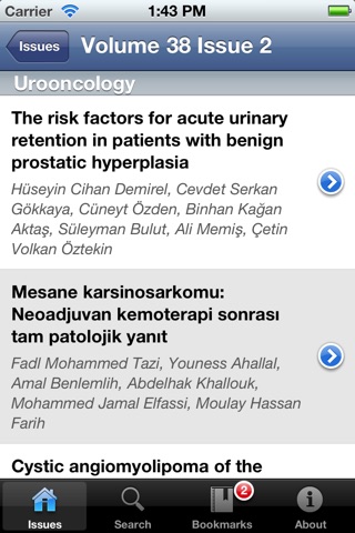 Turkish Journal of Urology screenshot 3