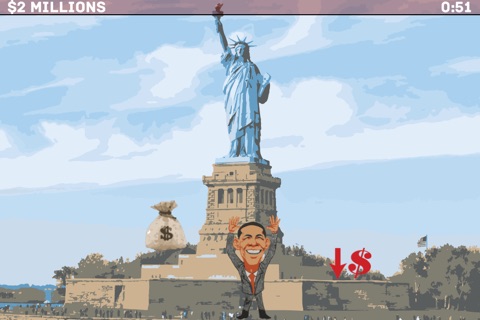 Obama: Jumping the fiscal cliff LITE screenshot 2