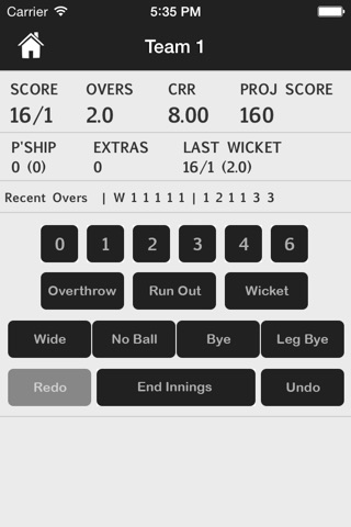 CricScore screenshot 3