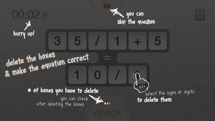 Equify - A Math Puzzle Game