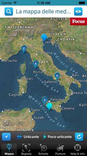 Focus Meteo Meduse