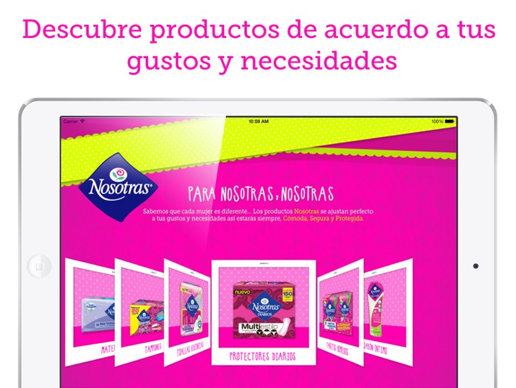 Nosotras Recomendador de productos