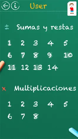 Game screenshot Mathbit. Repasa y estudia Matemáticas (sumas, restas, multiplicaciones, divisiones y fracciones) como en el colegio. hack