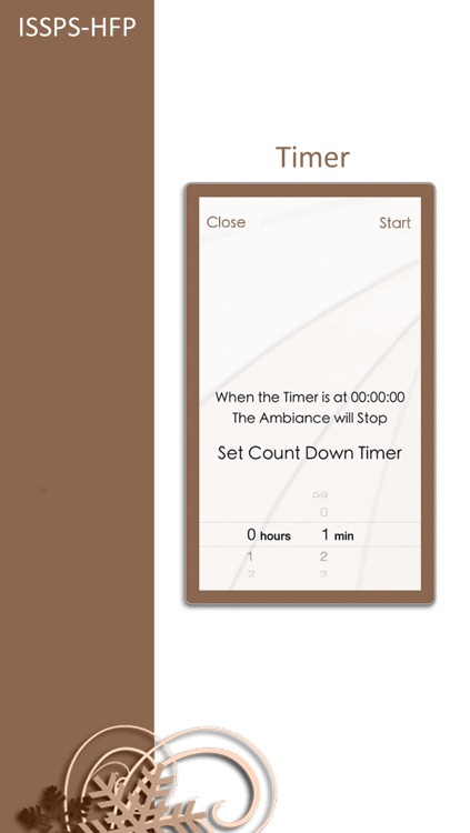 Ambience Dream Relaxation Sleep Timer ISSPS-HFP Selfie Technique