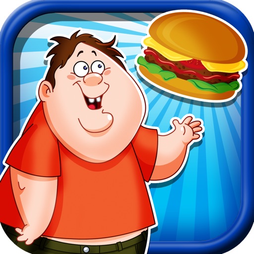 A Fat Kid Saga - Feed Him Burger Fries Catch the Food! icon