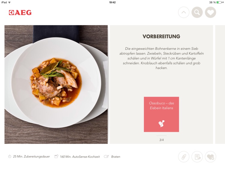 AEG Kochbuch AutoSense screenshot-3