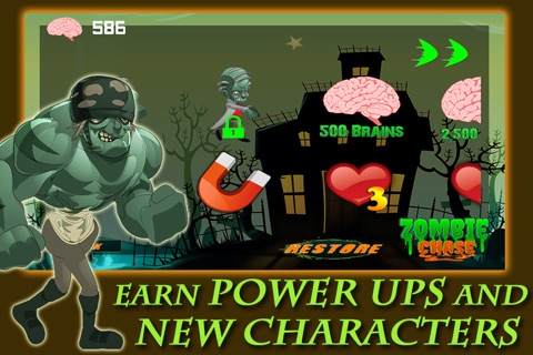 Zombie Gravedigger Chase – Run Jump and Dash with Cemetery Undertaker Nick the Ghoul! screenshot 3