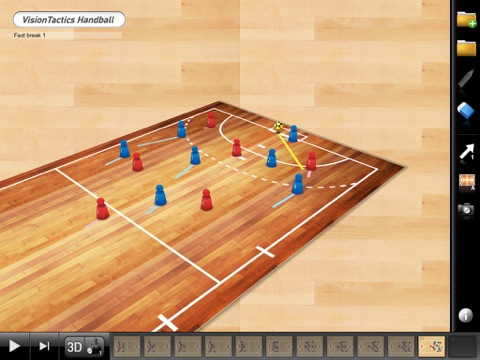 VisionTactics Handball screenshot 2