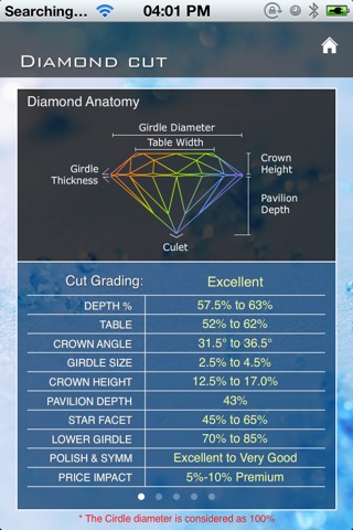 Diamond Grading screenshot 2