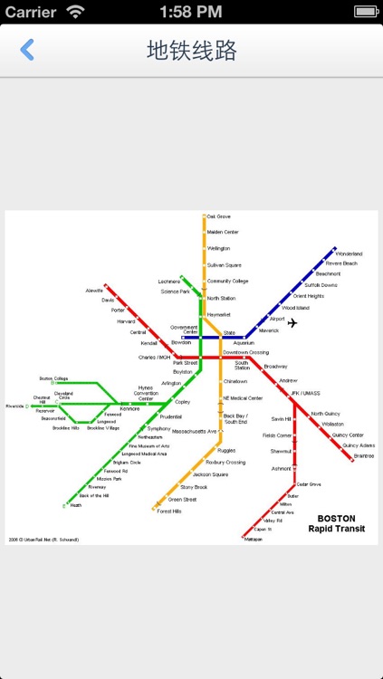 Boston Offline Map(offline map, subway map, GPS, tourist attractions information) screenshot-4