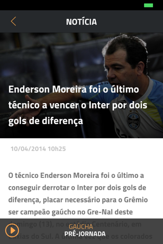 Futebol da Gaúcha screenshot 2